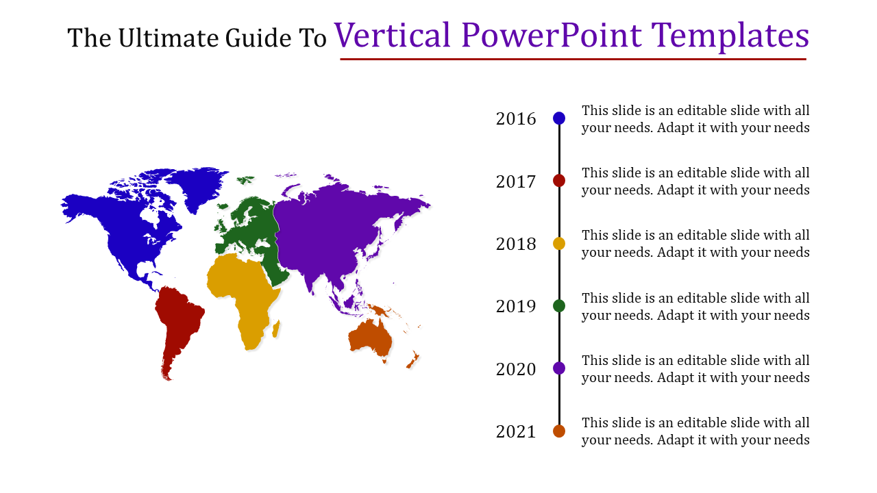 Vertical PowerPoint Templates and Google Slides Themes